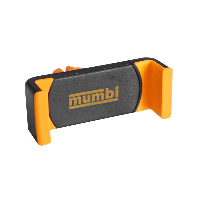 Suport auto universal cu prindere pe grilaj de ventilație portocaliu M-Life ML0661P