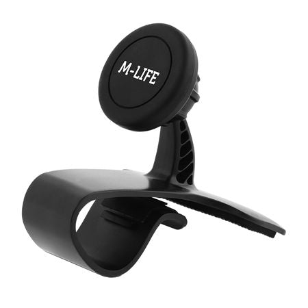 Suport magnetic auto pentru bord universal, 2 plăci incluse, M-Life ML0699