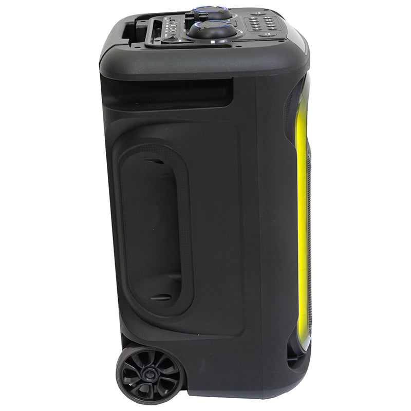Boxă portabilă cu efecte LED 12"/30 cm, TWS, microfon - Ibiza Sound MOBILE800