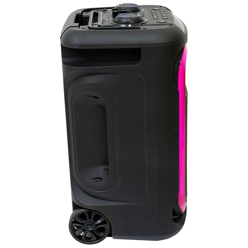 Boxă portabilă cu efecte LED 12"/30 cm, TWS, microfon - Ibiza Sound MOBILE800