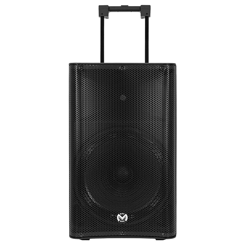 Boxă portabilă 15 inch, 300 W RMS, 2 microfoane wireless, bluetooth, Mac Mah MOBILEPRO15