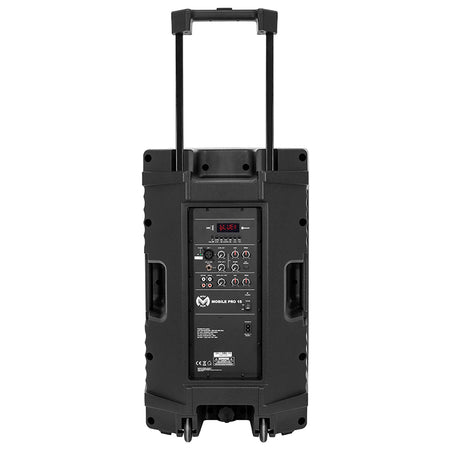 Boxă portabilă 15 inch, 300 W RMS, 2 microfoane wireless, bluetooth, Mac Mah MOBILEPRO15
