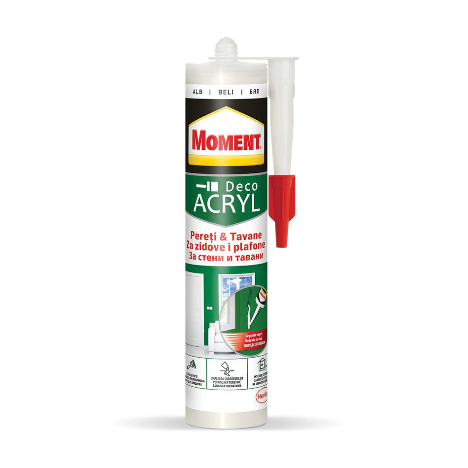 Silicon Moment Acryl Pereti & Tavane Alb 280 Ml