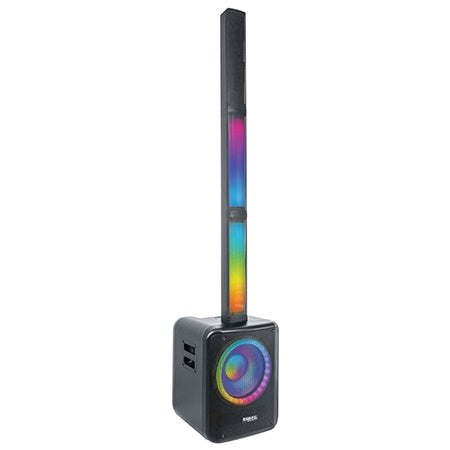 Boxă activă cu LED, Bluetooth, 350W RMS, TWS - Ibiza Sound MONOLITE