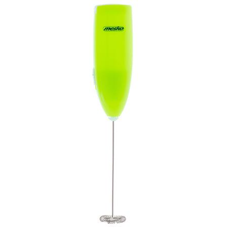 Spumator de lapte verde cu baterii și tel din oțel inoxidabil Mesko MS4493G