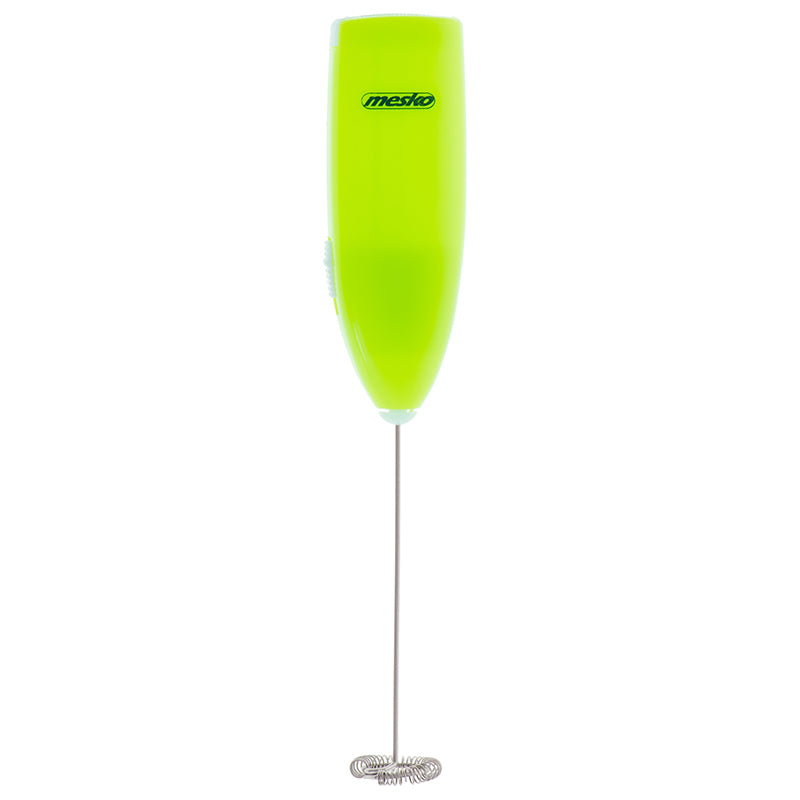 Spumator de lapte verde cu baterii și tel din oțel inoxidabil Mesko MS4493G