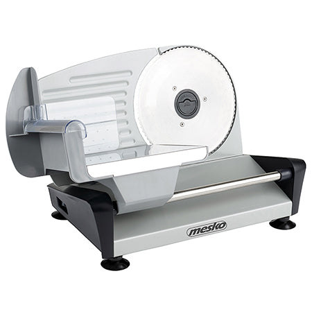 Feliator alimentar electric cu cuțit din inox de 19 cm și grosime de 0-15 mm Mesko MS4704