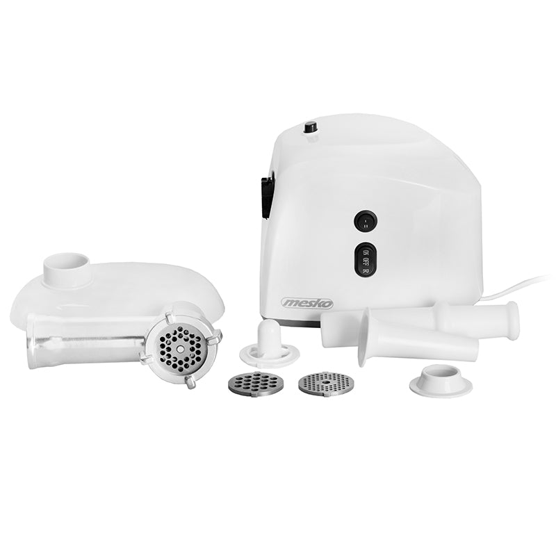 Mașină de tocat carne de 1500 W cu funcție revers și accesorii pentru cârnați Mesko MS4805