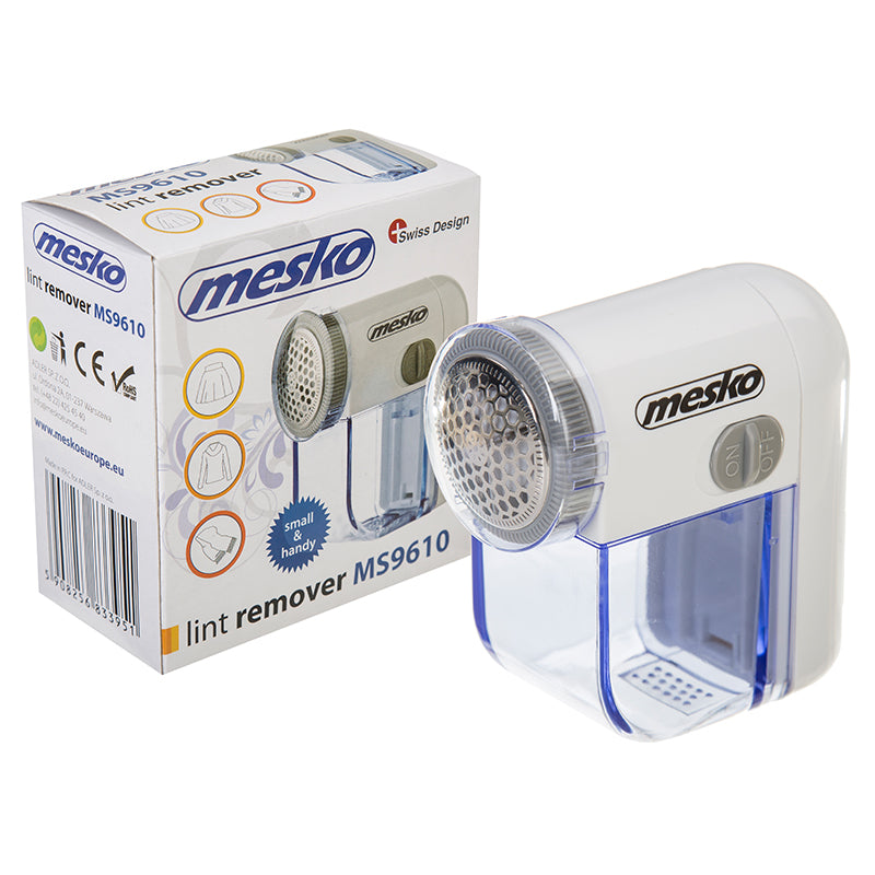 Aparat de curățat scame cu alimentare pe baterii pentru textile Mesko MS9610