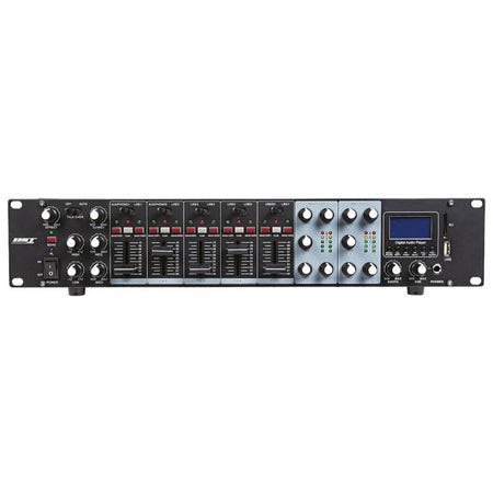 Mixer matrix cu player USB, ecou și talkover, BST MX56U