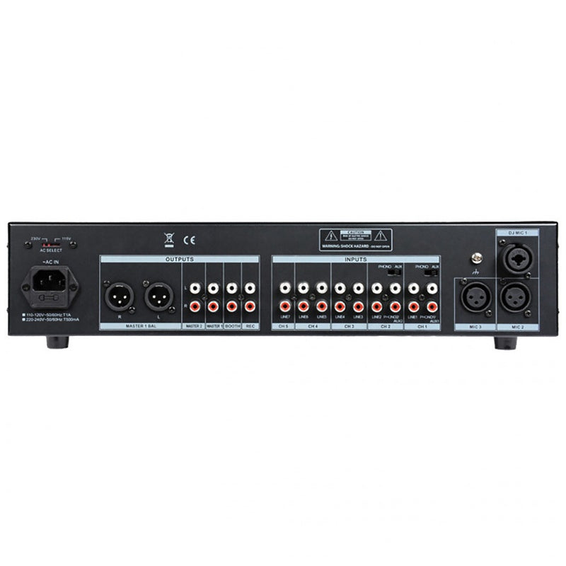 Mixer matrix cu player USB, ecou și talkover, BST MX56U