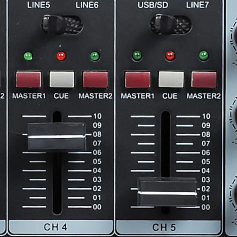 Mixer matrix cu player USB, ecou și talkover, BST MX56U