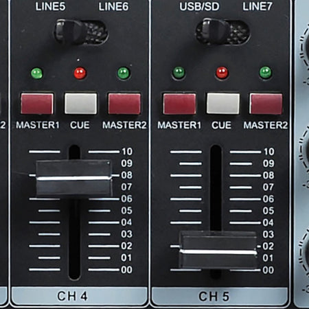 Mixer matrix cu player USB, ecou și talkover, BST MX56U