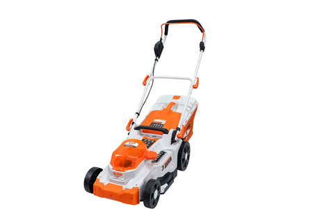 Masina de tuns gazon pe acumulator RURIS RXI3744E Power Alfa Up {contine 2 acumulatori+incarcator dublu}