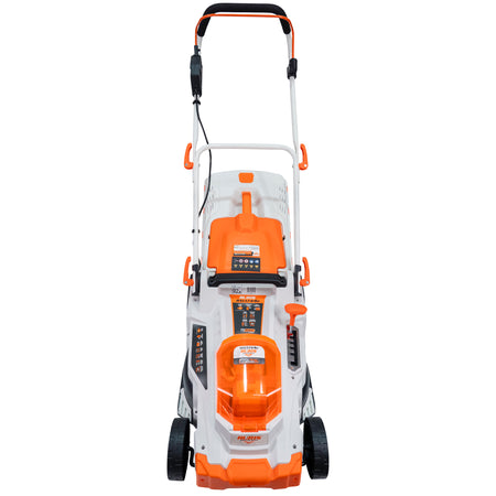 Masina de tuns gazon pe acumulator RURIS RXI3744E Power Alfa Up {contine 2 acumulatori+incarcator dublu}
