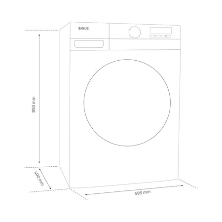 Masina Spalat Rufe Samus Wsl-7124