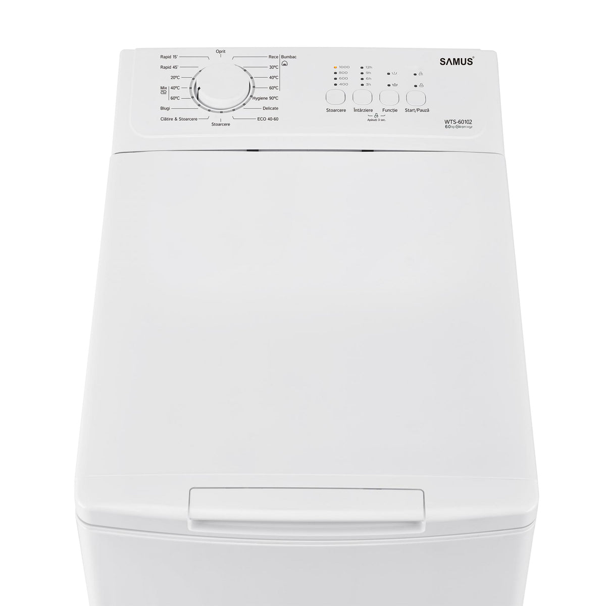 Masina Spalat Rufe Incarcare Verticala  Samus Wts-60102