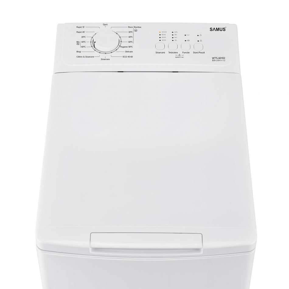 Masina Spalat Rufe Incarcare Verticala  Samus Wts-60102
