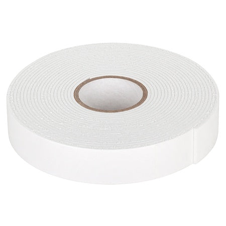 Bandă dublu adezivă din spumă EVA albă de 5 m × 20 mm cu grosime de 1,5 mm Rebel NAR0037
