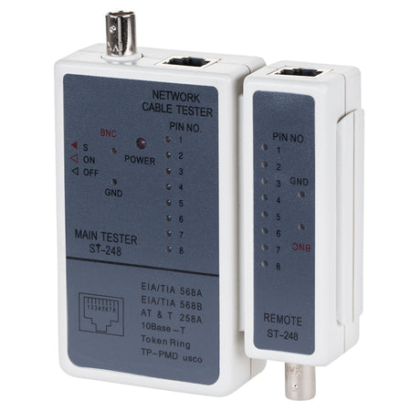 Tester cablu UTP și coaxial cu mufe BNC NAR0040