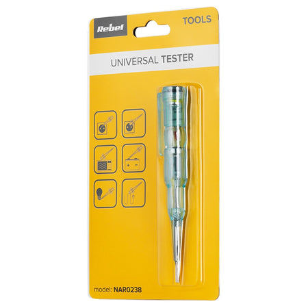 Creion de fază universal cu test de tensiune și continuitate Rebel NAR0238