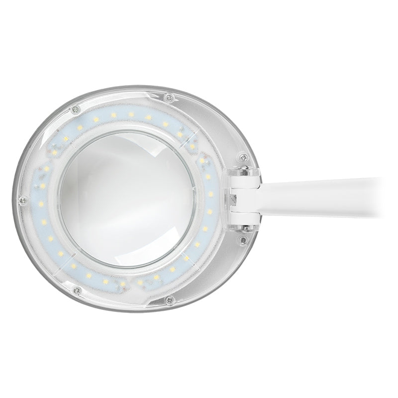 Lampă de birou cu lupă de 5 dioptrii și iluminare LED de 6 W Rebel NAR0460-2