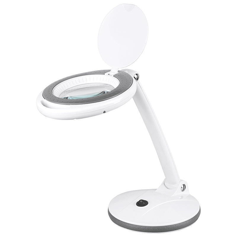 Lampă LED de 6 W cu lupă de 5 dioptrii și braț reglabil Rebel NAR0462-2
