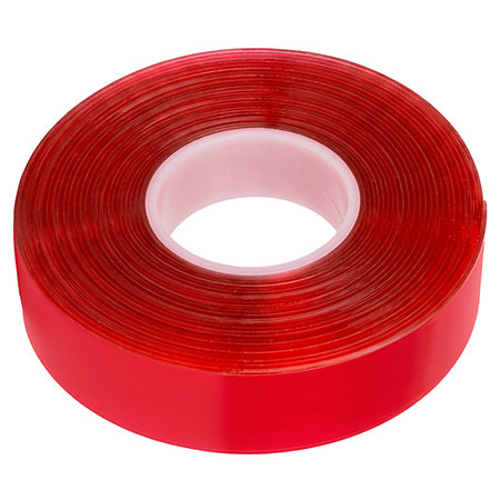 Bandă dublu adezivă transparentă PET de 19 mm × 3 m Rebel NAR0488-3