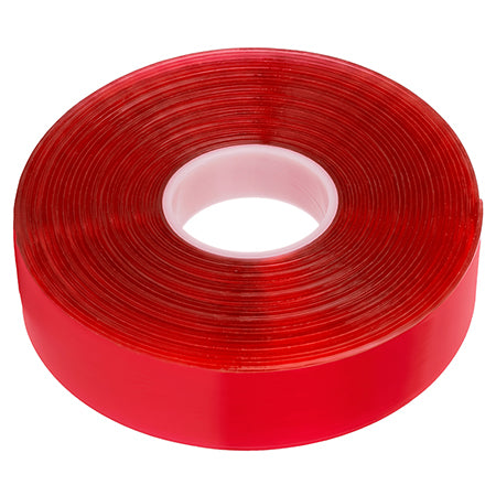 Bandă dublu adezivă transparentă din PET de 19 mm × 5 m Rebel NAR0488-5