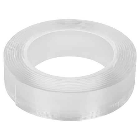 Bandă dublu adezivă de montaj 19 mm × 1,5 m transparentă din gel PU Rebel NAR0490-1.5