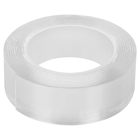 Bandă dublu adezivă de montaj transparentă din gel PU de 2 m Rebel NAR0490-2