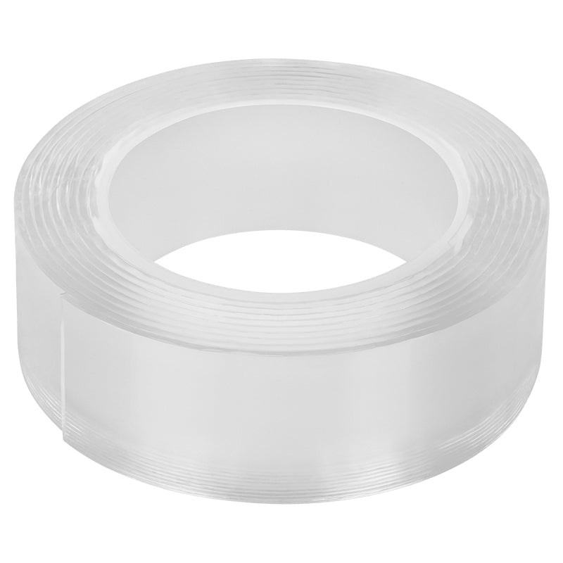 Bandă dublu adezivă de montaj transparentă din gel PU de 2 m Rebel NAR0490-2