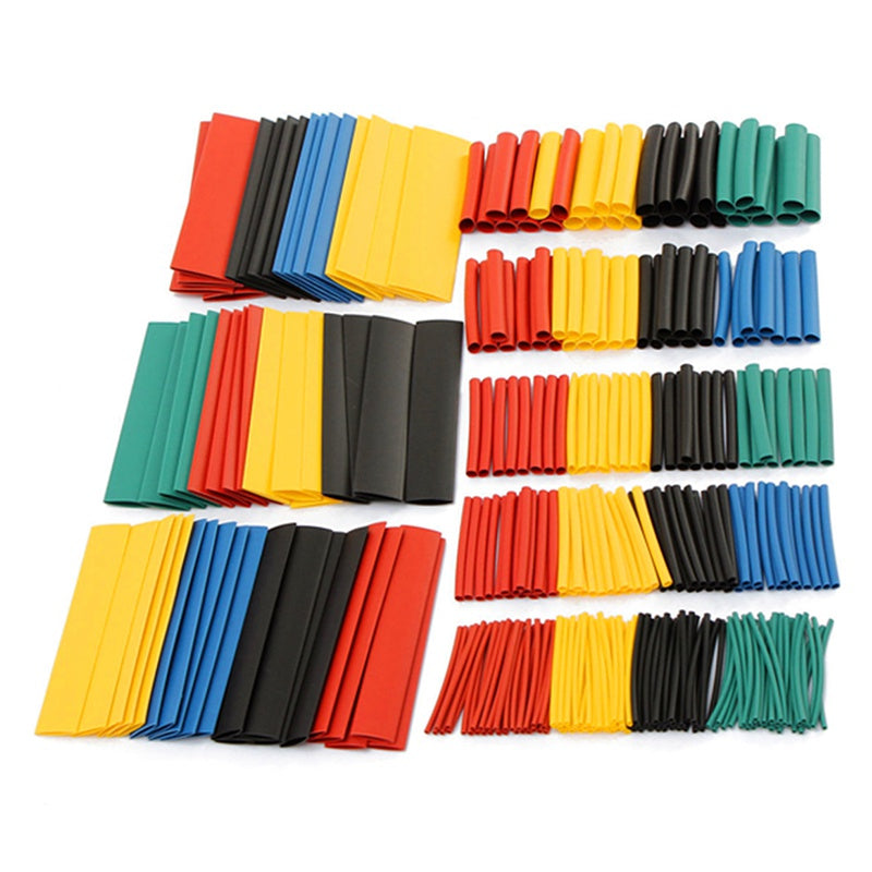 Set tuburi termocontractabile colorate din poliolefină cu 328 bucăți NAR0866