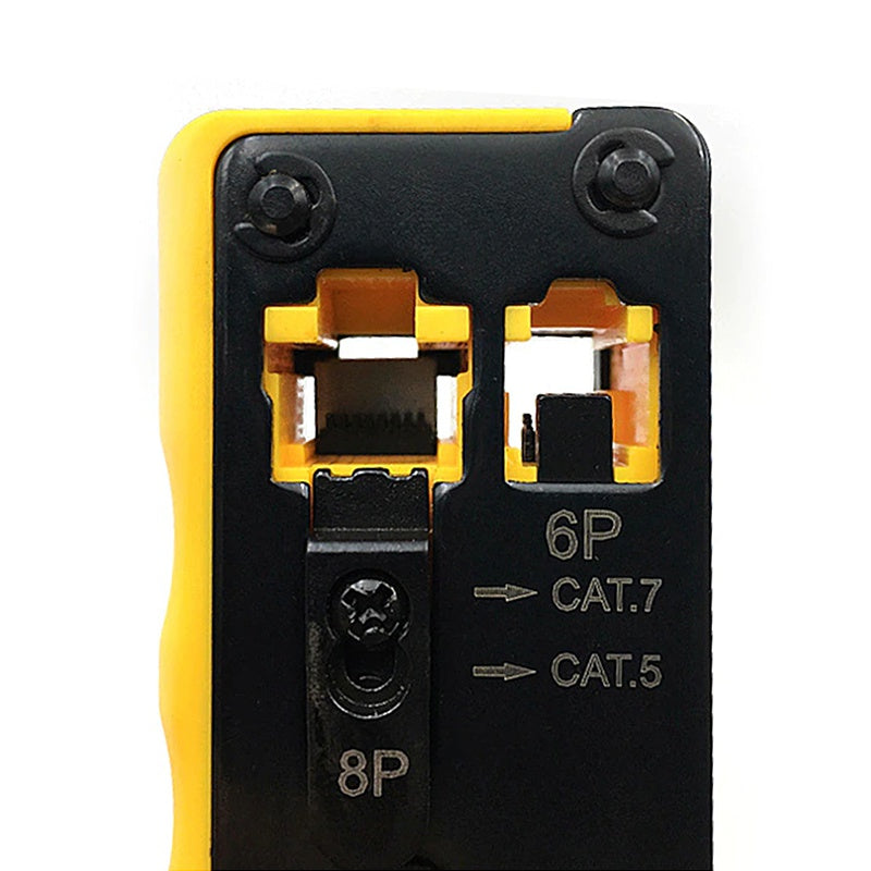 Clește de sertizat RJ45 Cat5e/Cat6/Cat7 pentru conectori 6P și 8P HT-7088 E6059 NAR0872