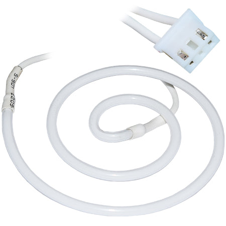 Neon spirala, 6 cm, culoare alb, iluminat decorativ NEONLAMPS-BL