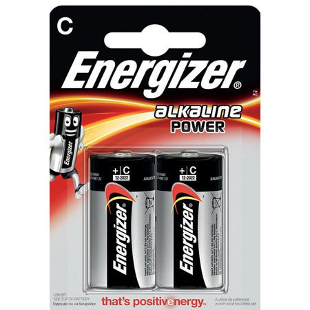 Set 2 baterii alcaline LR14 Energizer NLR14