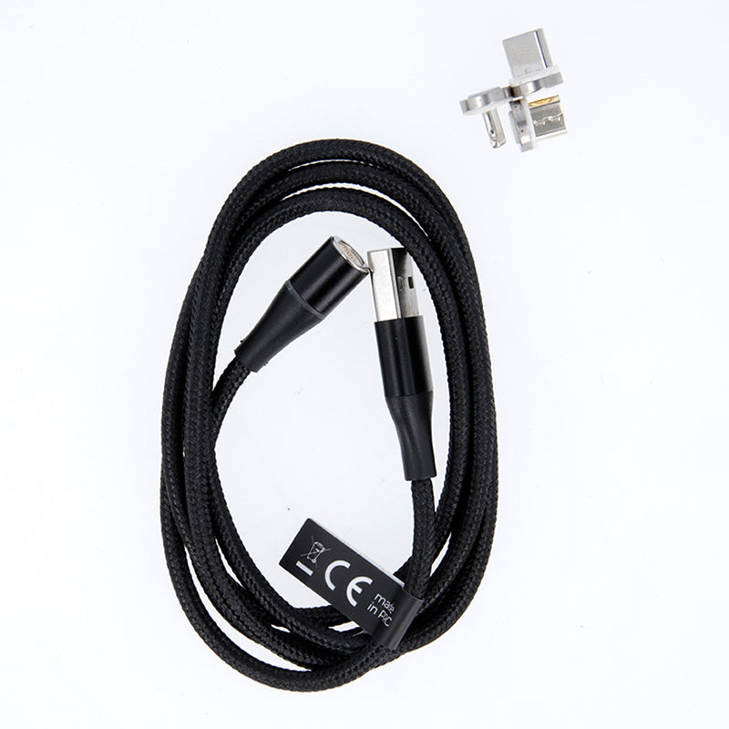 Cablu magnetic 3 în 1 USB-C/Lightning/Micro USB 1 m negru Maxlife OEM001960