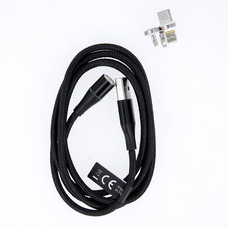 Cablu magnetic 3 în 1 USB-C/Lightning/Micro USB 1 m negru Maxlife OEM001960