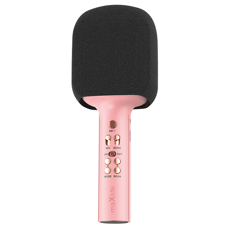 Microfon karaoke cu difuzor incorporat Bluetooth 5.0 Maxlife