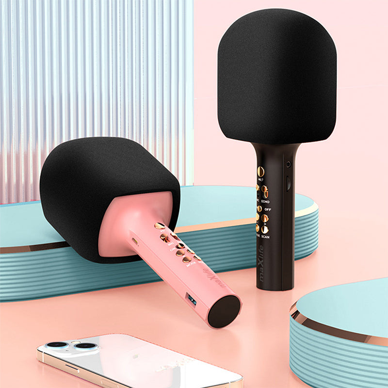 Microfon karaoke cu difuzor incorporat Bluetooth 5.0 Maxlife