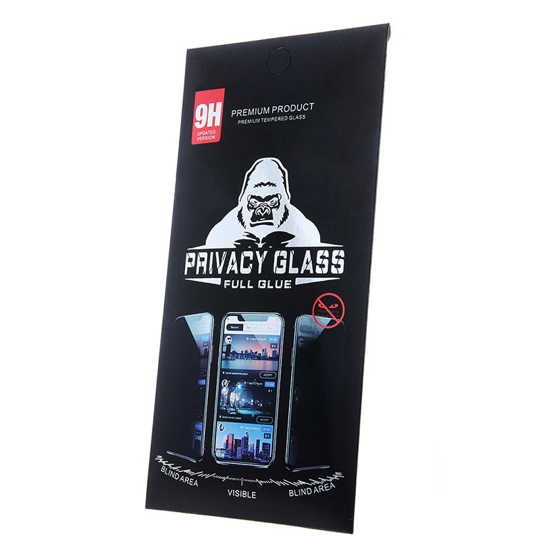 Folie sticlă anti-spy pentru Samsung S24 Ultra, ramă neagră, TFO OEM102294
