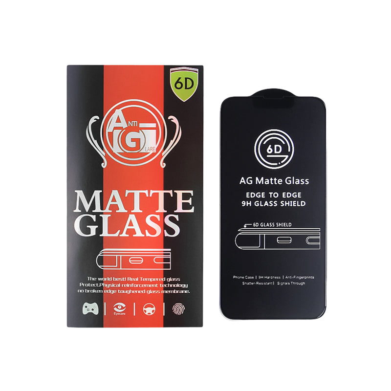 Folie sticlă mată 6D pentru iPhone 16 Pro, iPhone 17 OEM102715