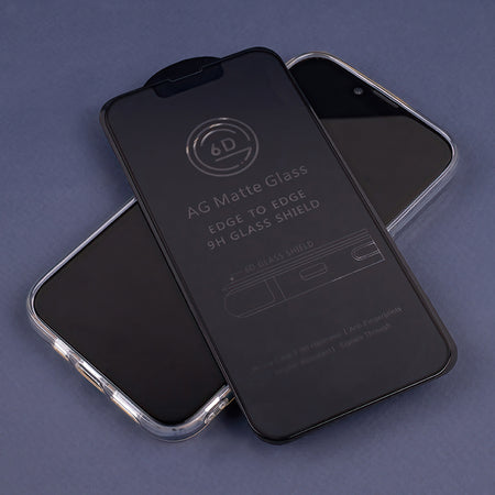 Folie sticlă mată 6D pentru iPhone 16 Pro, iPhone 17 OEM102715