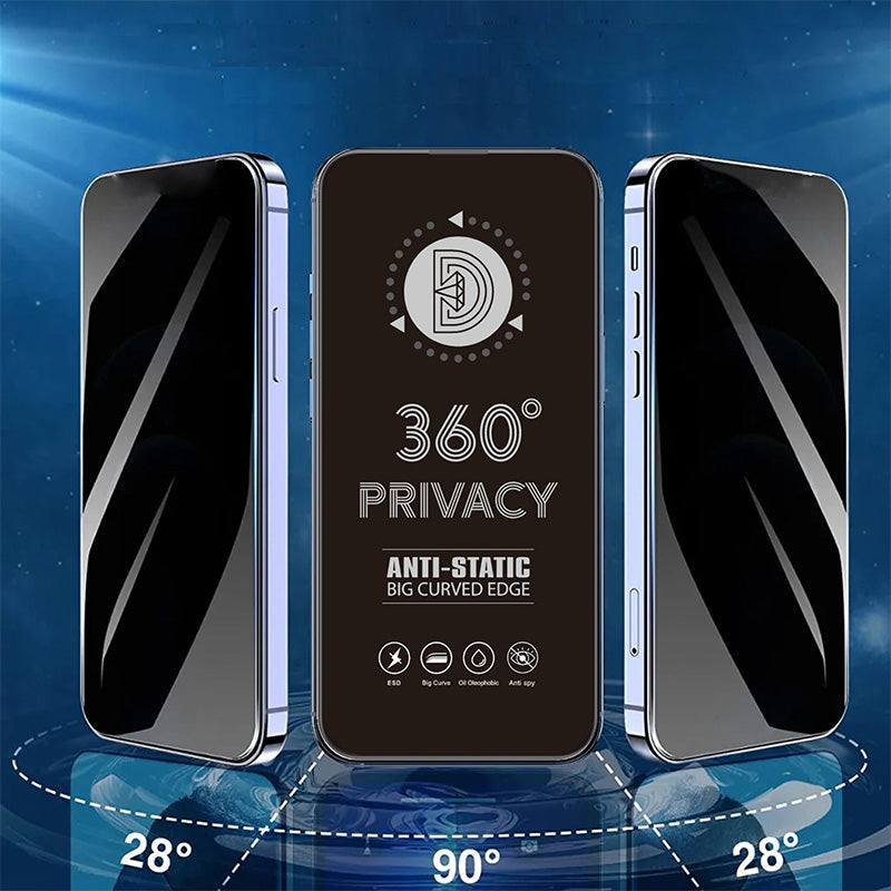 Folie sticlă privacy 360 pentru iPhone 17 Pro Max OEM103400
