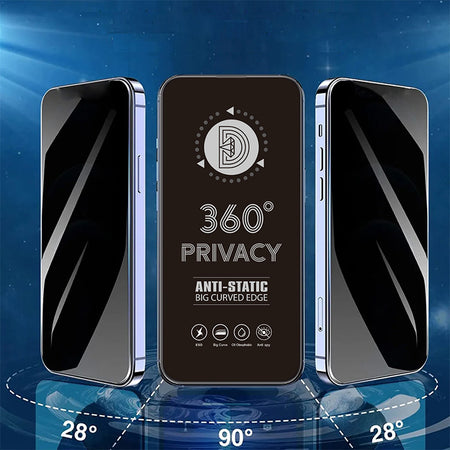 Folie sticlă privacy 360 pentru iPhone 17 Pro Max OEM103400