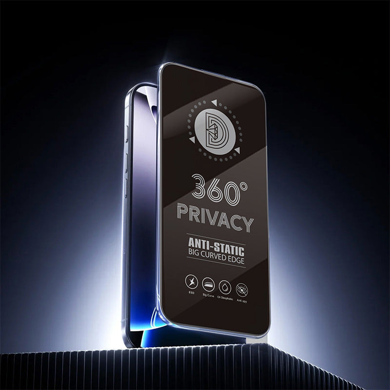 Folie sticlă privacy 360 pentru iPhone 17 Pro Max OEM103400