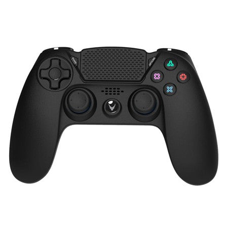 Gamepad wireless Bluetooth pentru PS4 și PC, negru Omega OGPPS4