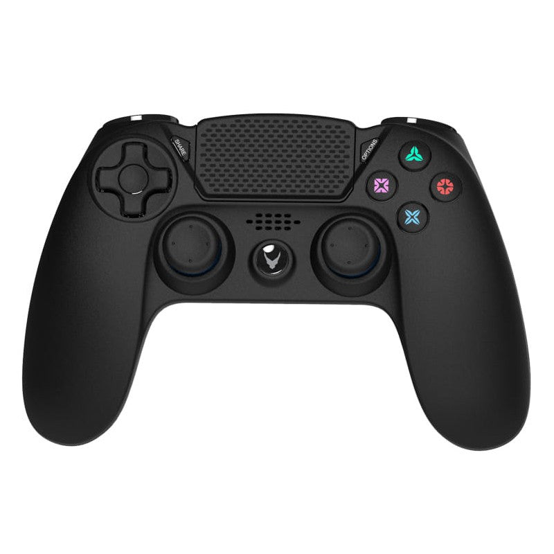 Gamepad wireless Bluetooth pentru PS4 și PC, negru Omega OGPPS4
