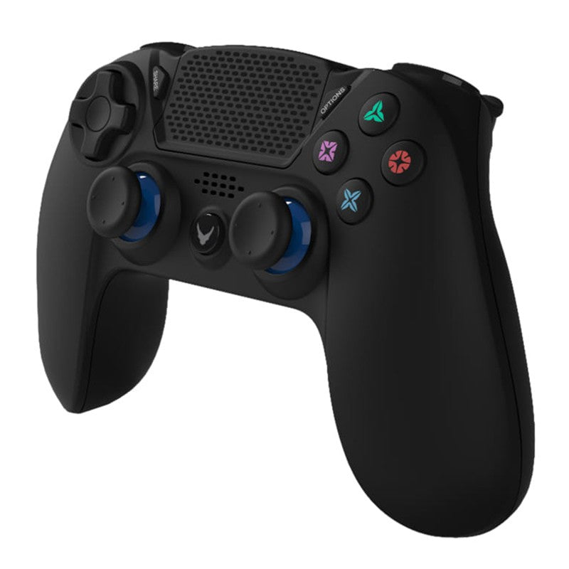 Gamepad wireless Bluetooth pentru PS4 și PC, negru Omega OGPPS4