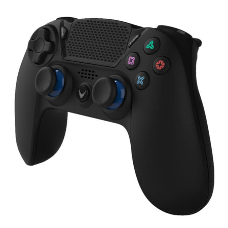 Gamepad wireless Bluetooth pentru PS4 și PC, negru Omega OGPPS4